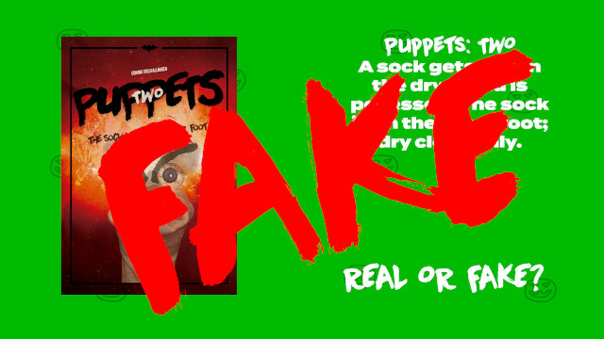 Dumb Scary Movies: Real or Fake image number null